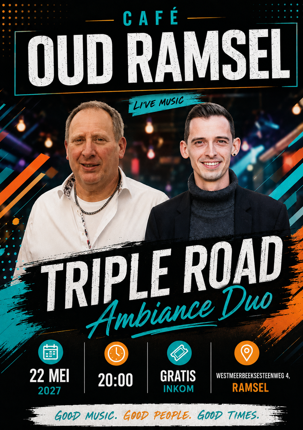 Affiche Café Oud Ramsel