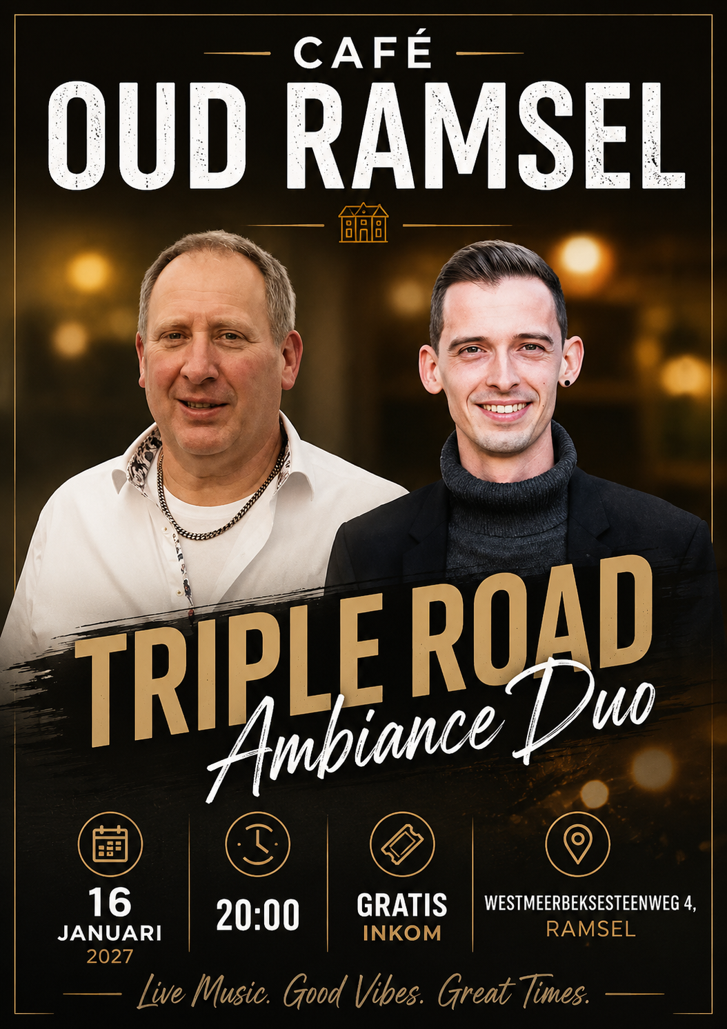 Affiche Café Oud Ramsel